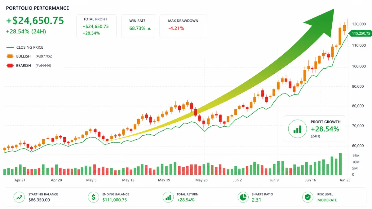 Fundalitengs — condizioni di trading e grafico dei profitti